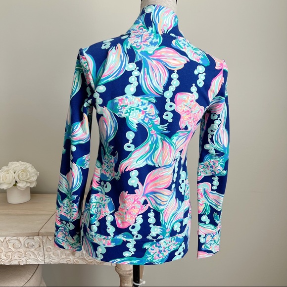 Lilly Pulitzer Going Coastal Reagan Full Zip Jacket XS - Picture 4 of 13